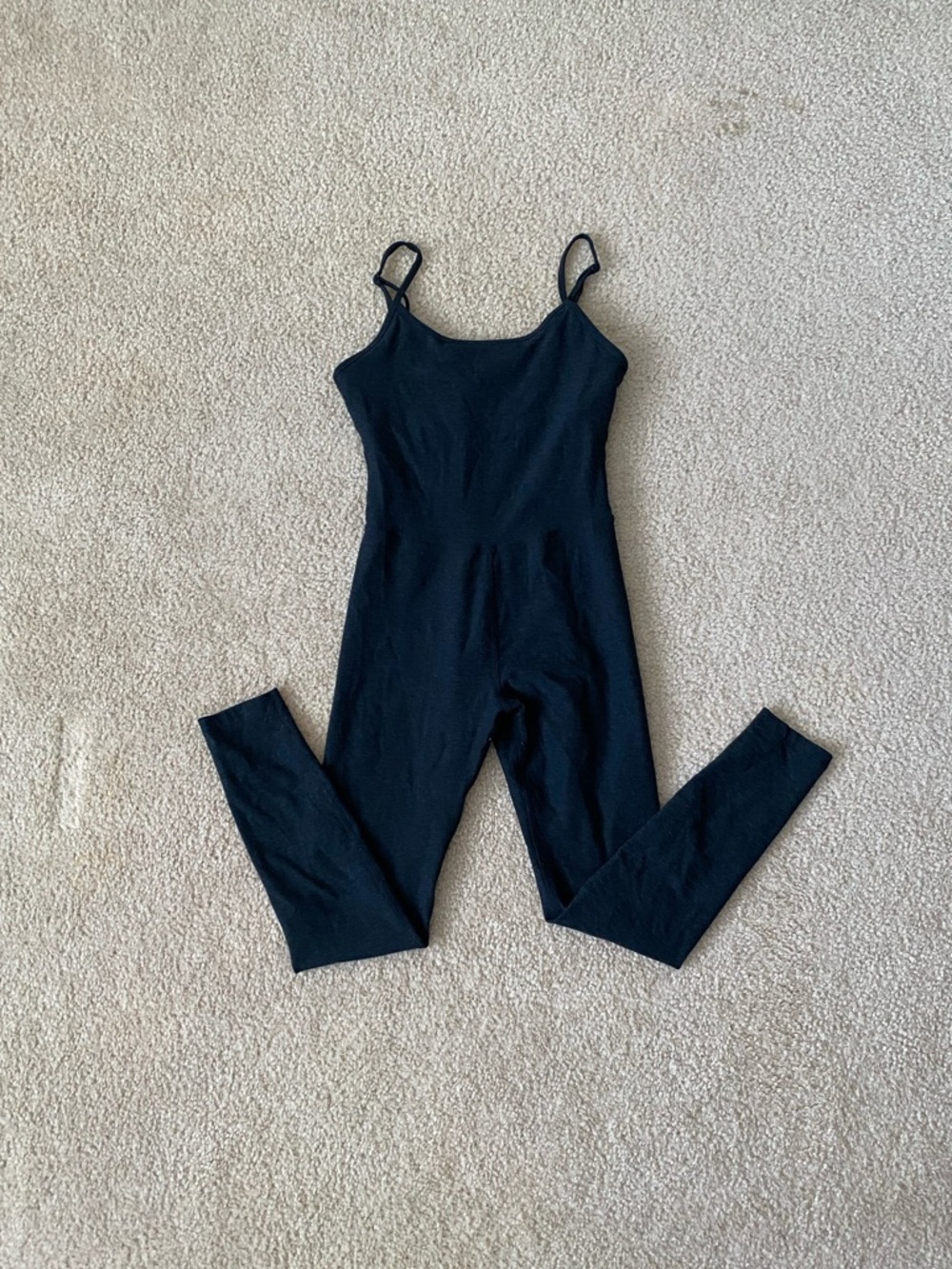 Beyond Yoga Spacedye Uplevel Midi Jumpsuit in Darkest Night